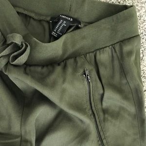 Olive Green Joggers